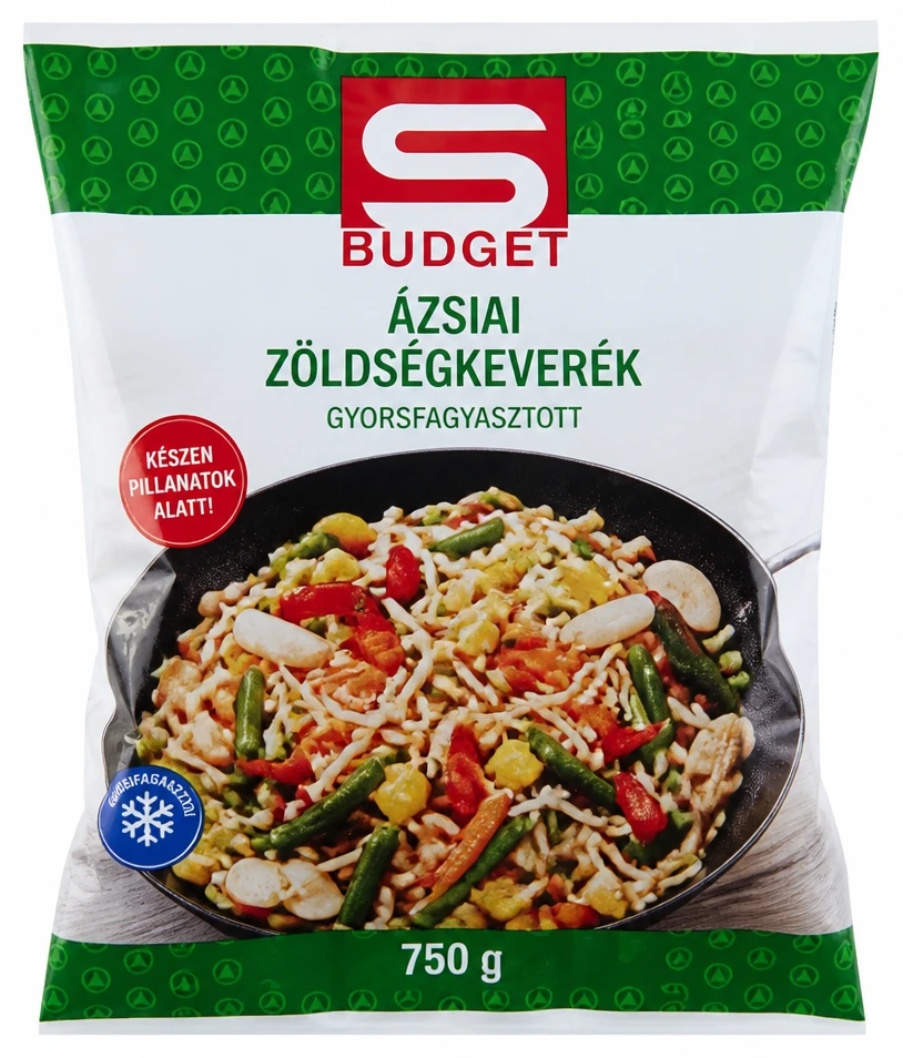 S-BUDGET ázsiai zöldségkeverék