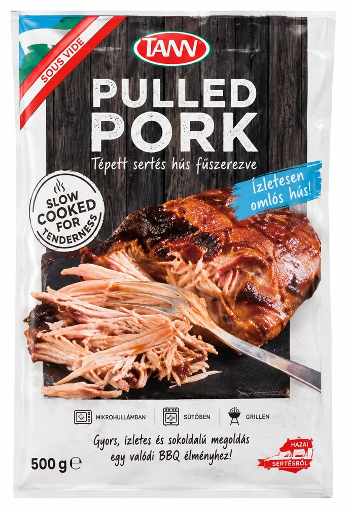 TANN sertés, csirke sous vide