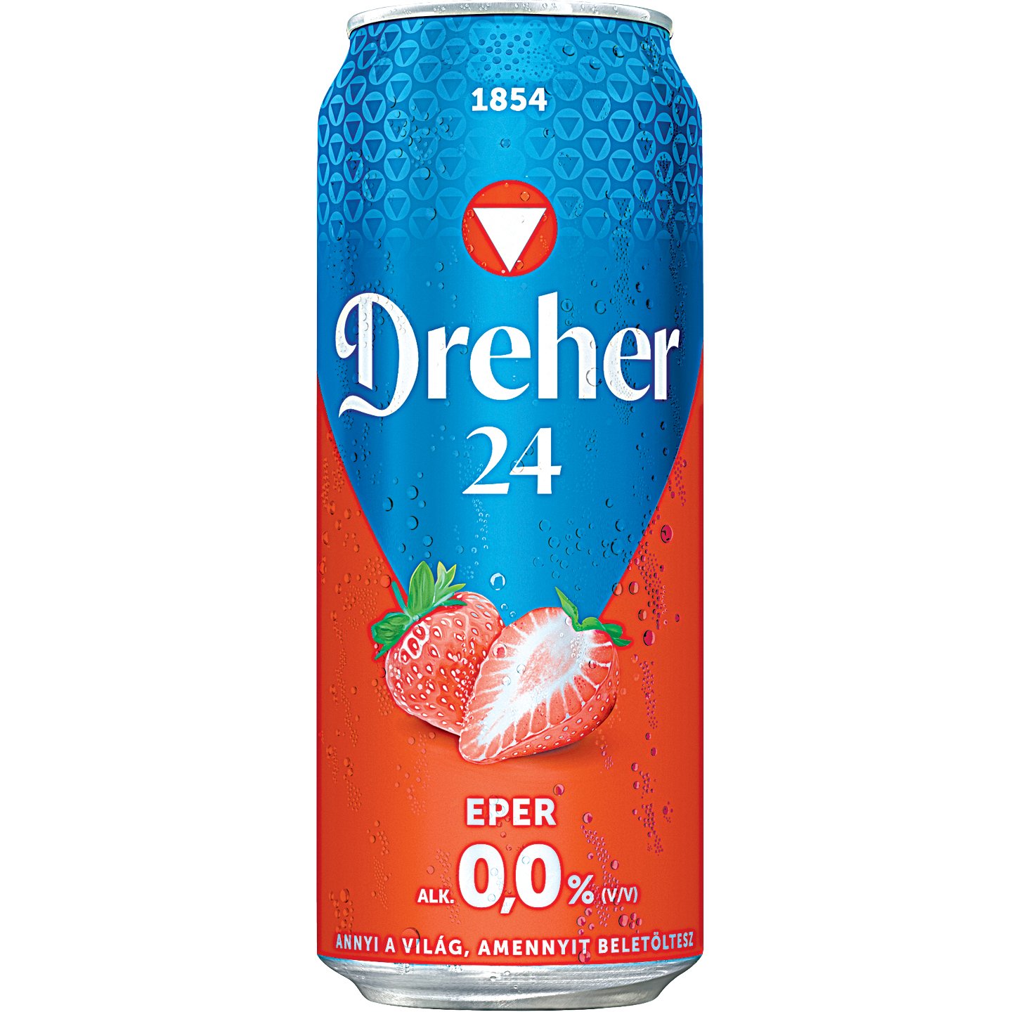 Dreher24 Eper Ízű Alkoholmentes Ízesített Sör + 50 Ft Betétdíj