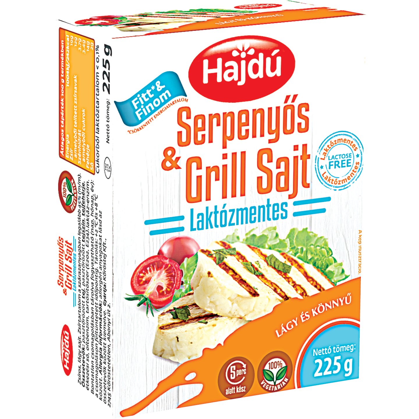 Hajdú Serpenyős & Grill Sajt