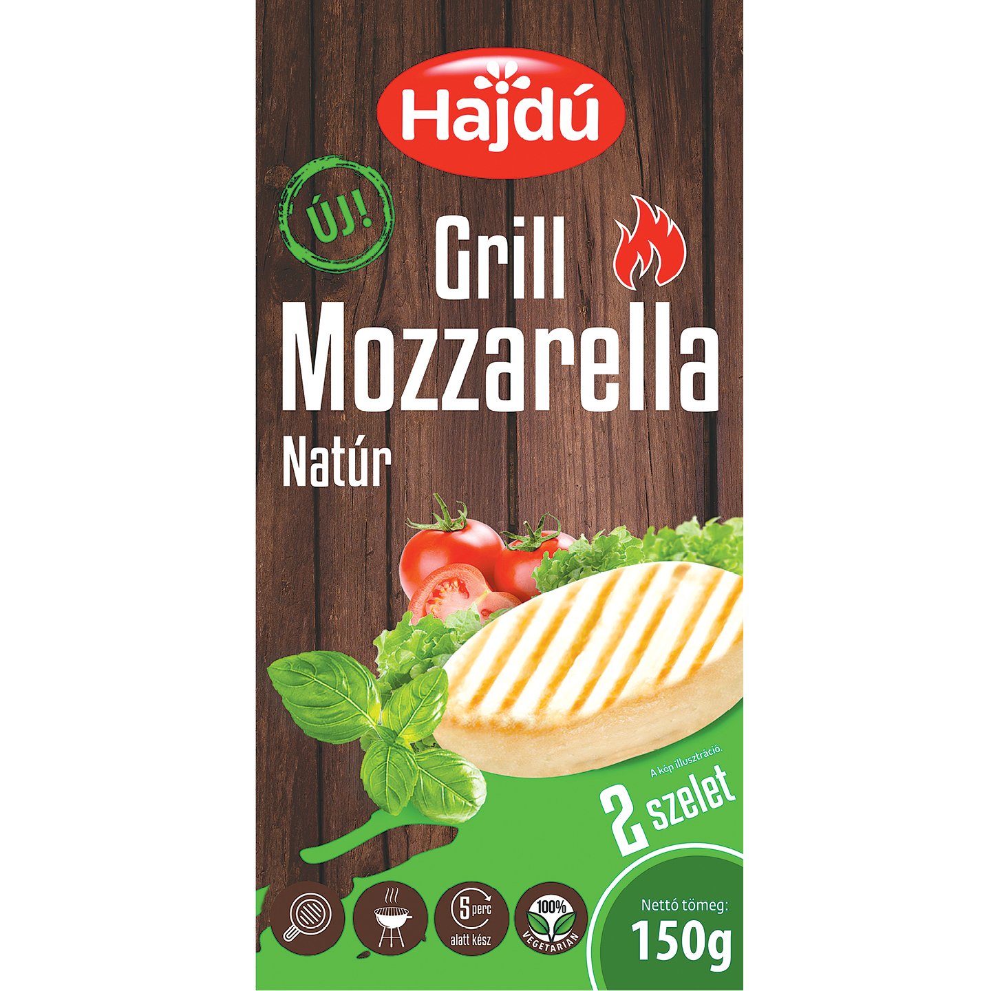 Hajdú Natúr Grill Mozzarella