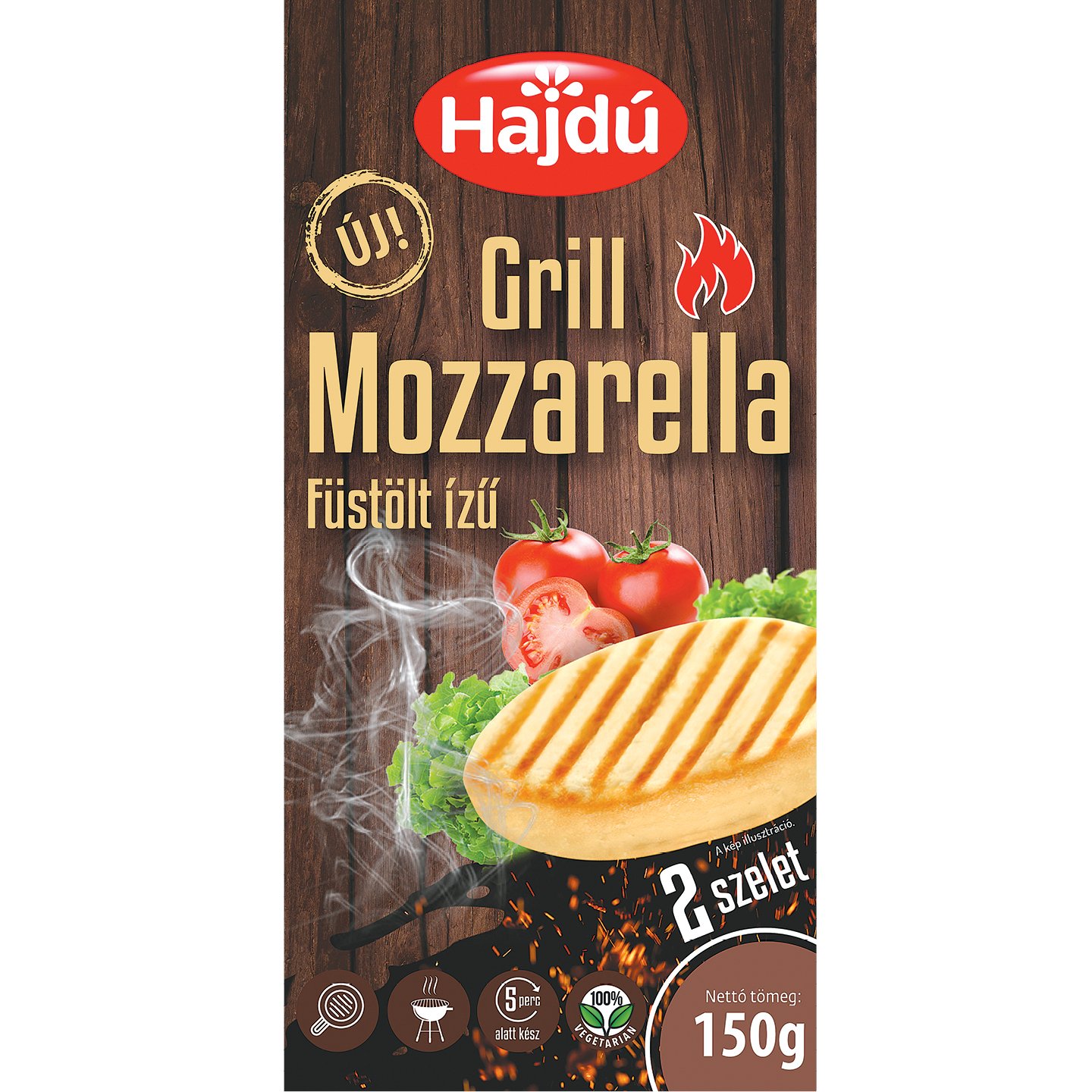 Hajdú Füstölt Grill Mozzarella