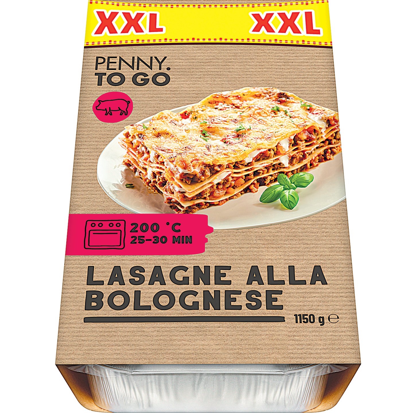 Penny To Go Lasagne Bolognese Xxl