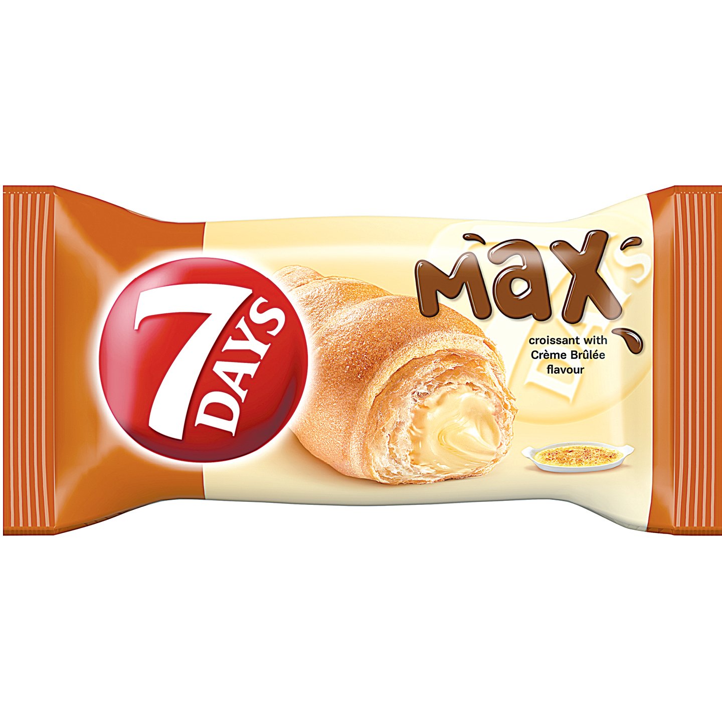 7Days Max Créme Brülée Ízű Croissant