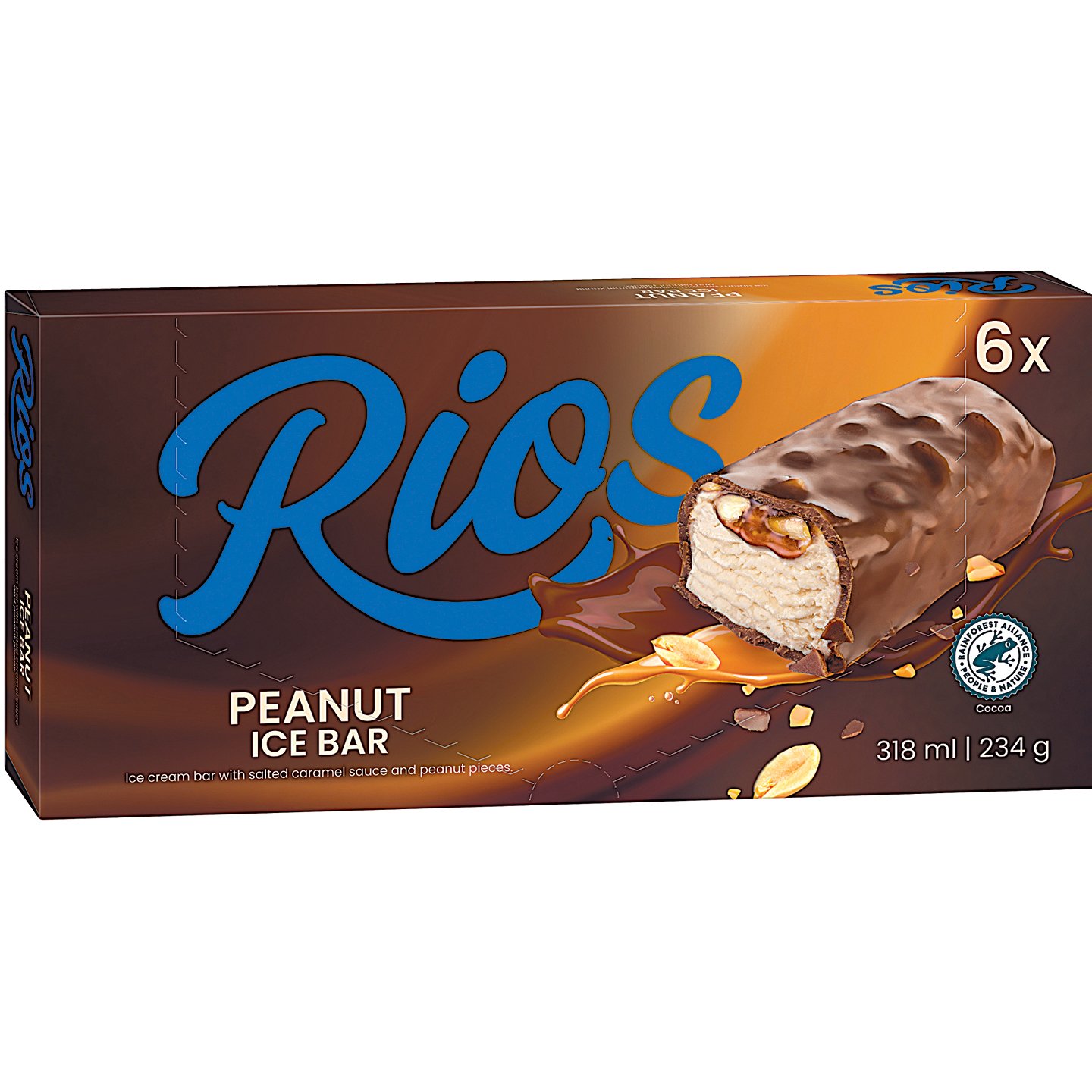 Rios Földimogyorós Jégkrémszelet