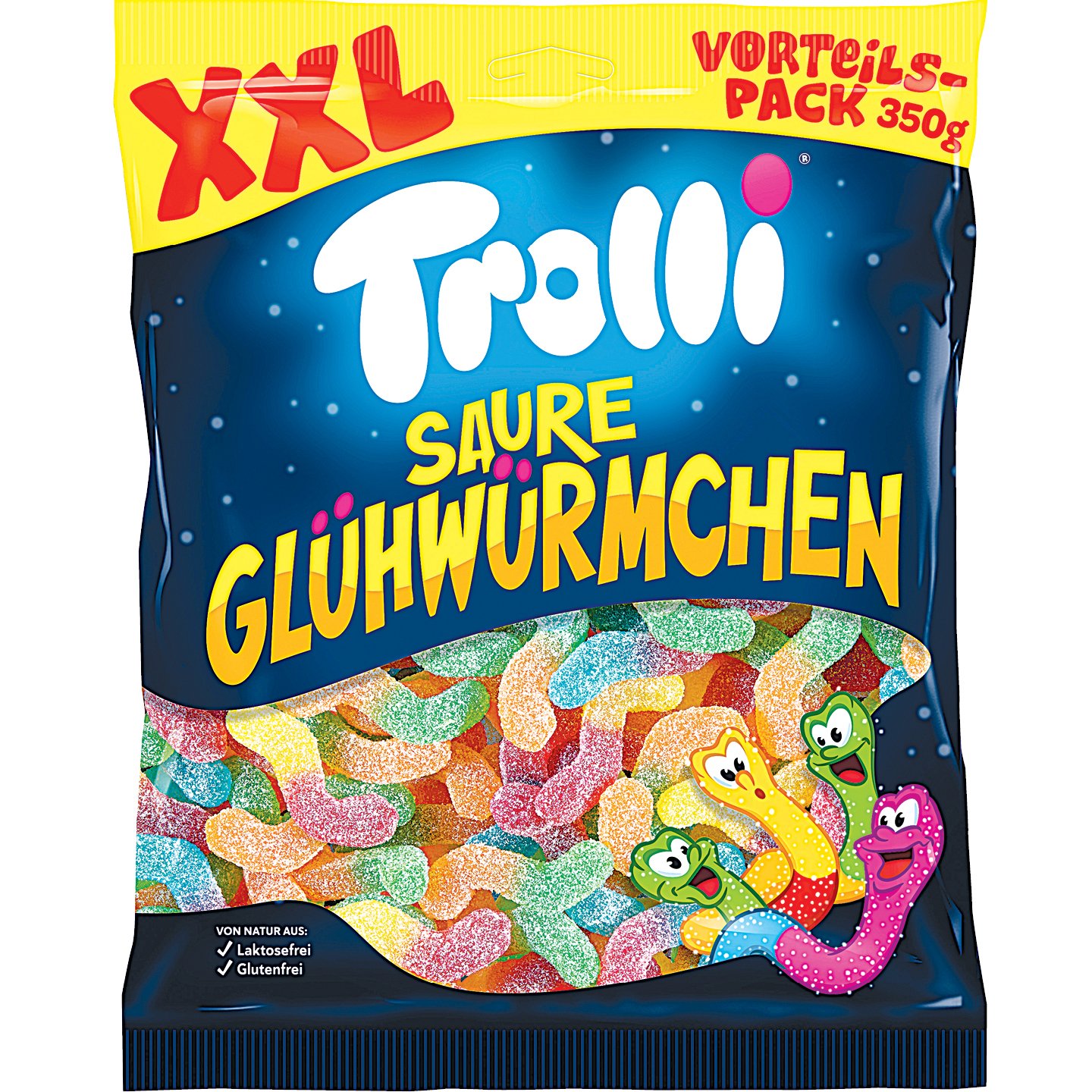 Trolli Savanyú Kukac Gumicukor Xxl
