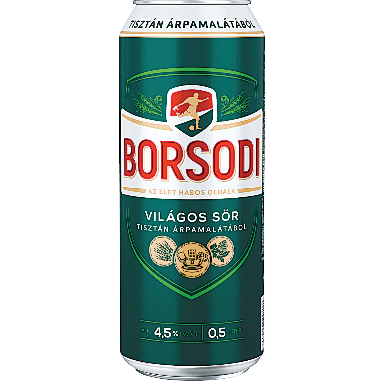 Borsodi Dobozos Sör + 50 Ft Betétdíj