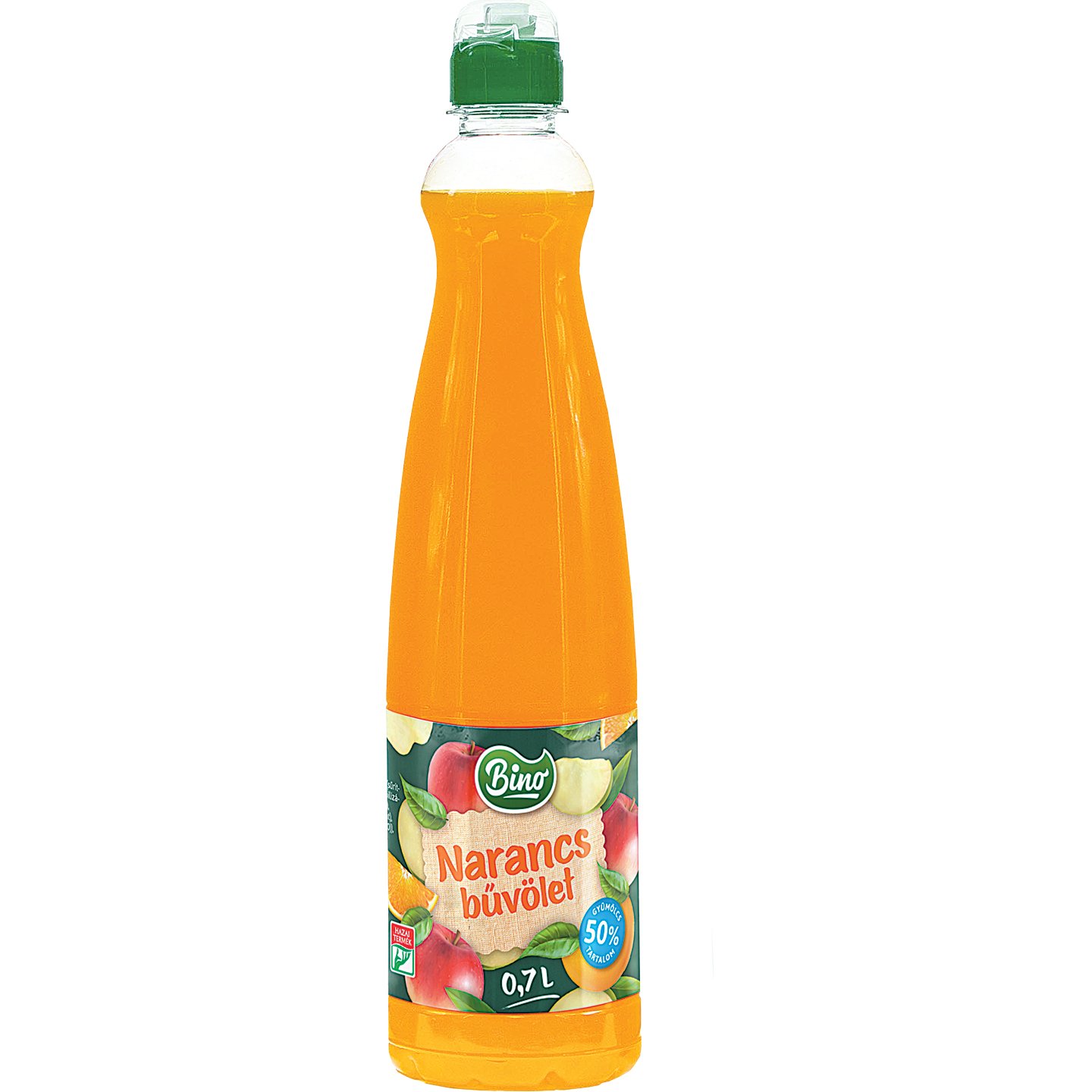 Bino Narancs Ízű Szörp + 50 Ft Betétdíj