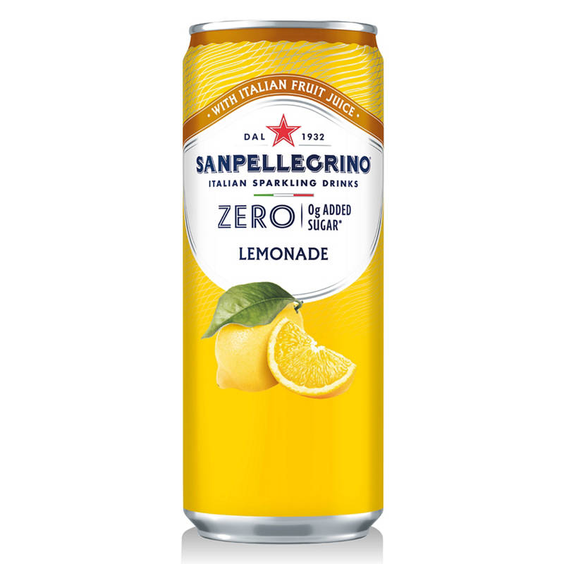 Szénsavas üdítőital, citrom zero, 0,33 l