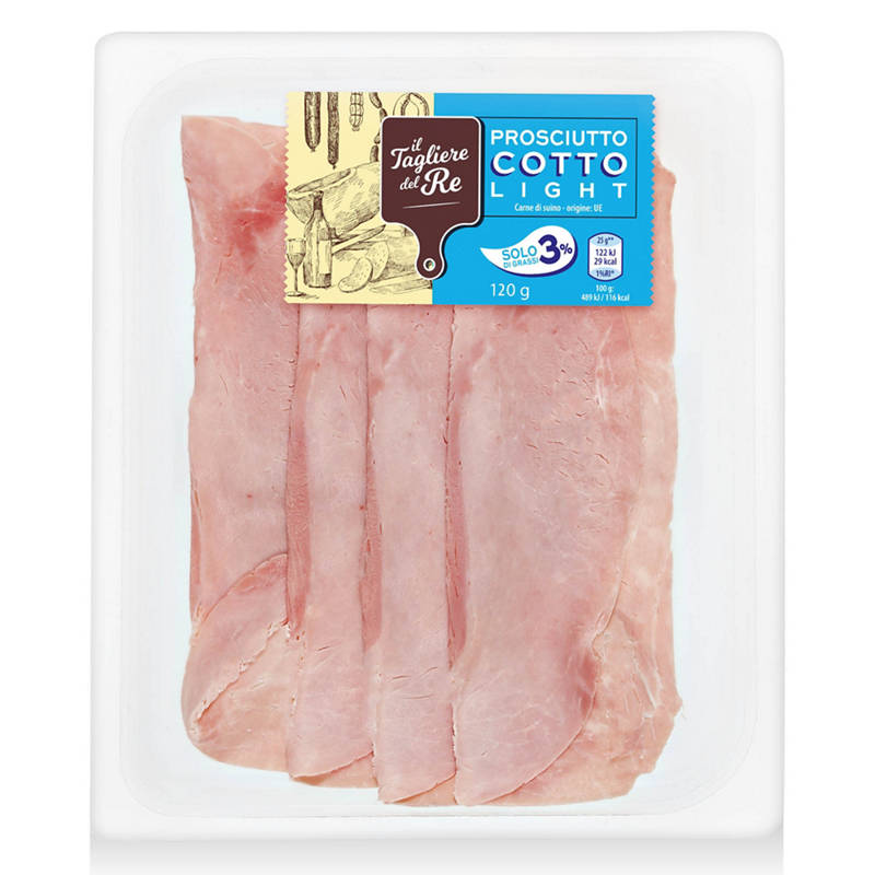 Prosciutto Cotto light, 120 g