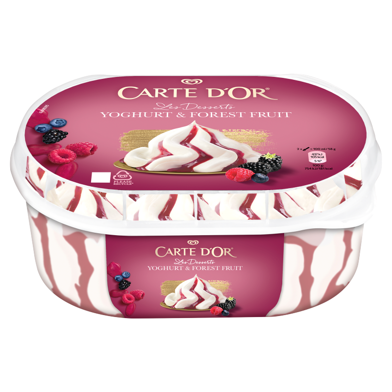 Carte d'Or Jégkrém Joghurt - Erdei Gyümölcs 825 ml