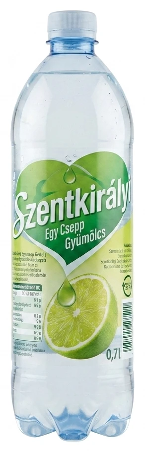 Szentkirályi Egy Csepp Gyümölcs ásványvíz több ízben