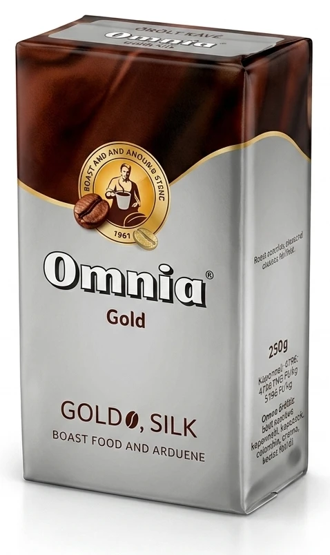 Omnia őrölt kávé Gold, Silk