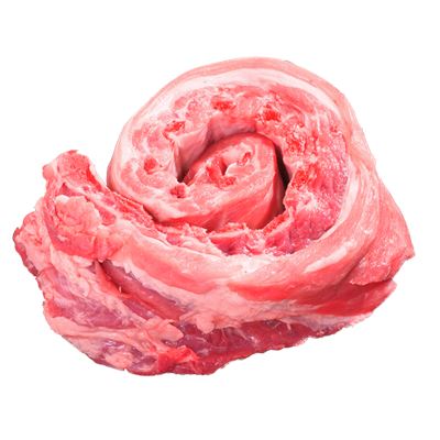 Friss Sertésoldalas Kettévágott, Csíkozott, Vákuumcsomagolt