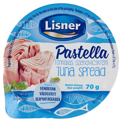 Lisner Pastella tonhalas szendvicskrém 70 g
