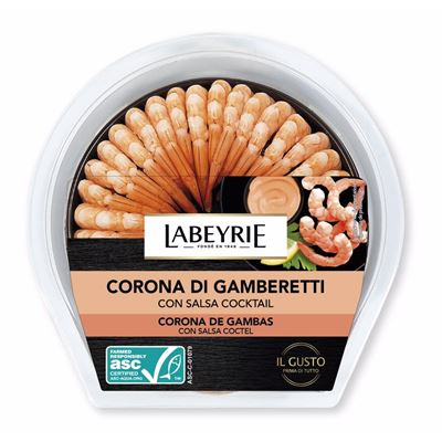 LABEYRIE Garnélarák koktélszósszal 130 g