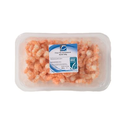 Friss Főtt Garnélafarok 40/60 500g