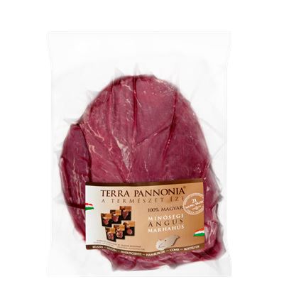 Friss Angus Marha Puha Hátszín Flank, Vákuumcsomagolt