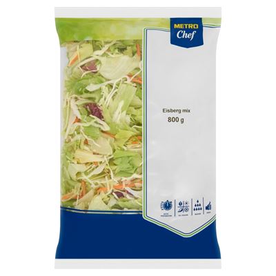 METRO Chef Eisberg Mix Friss Salátakeverék 800 g