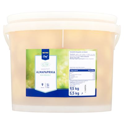 METRO Chef Csípős, Savanyított Almapaprika 5,5 kg