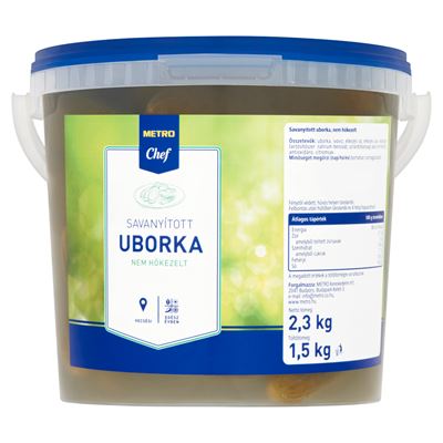 METRO Chef Savanyított Uborka 1,5 kg