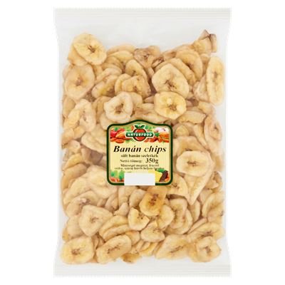 NATURFOOD Banán Chips 350 g