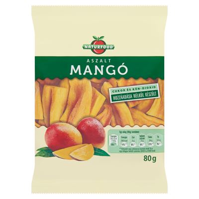 NATURFOOD Aszalt mangó 80 g