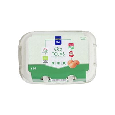 METRO Chef Bio Tojás "M" 6 db