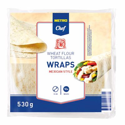 METRO Chef tortilla 15 cm 18 db/csomag