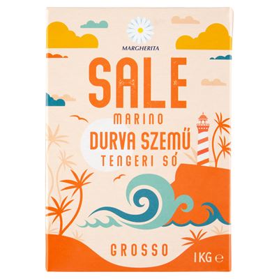 Cis Margherita Durva Szemű Tengeri Só 1 kg