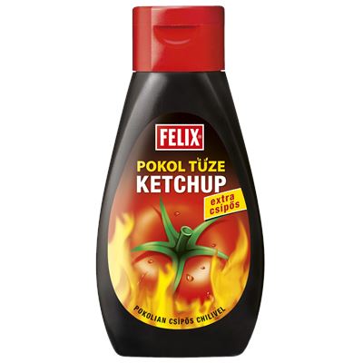 felix Pokol Tüze Extra Csípős Ketchup 12 x 450 g