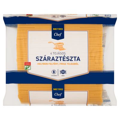 METRO Chef Spagetti 4 Tojásos Száraztészta 5 kg
