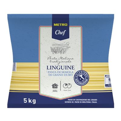METRO Chef MC 5kg Durum Linguine Száraztészta