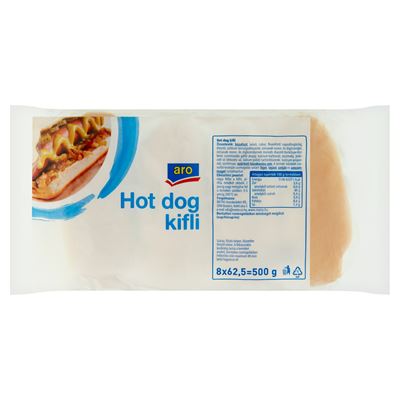 aro Hot-Dog Kifli 8 x 62,5 g
