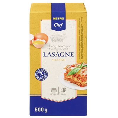 METRO Chef Lasagne Tojásos 500 g