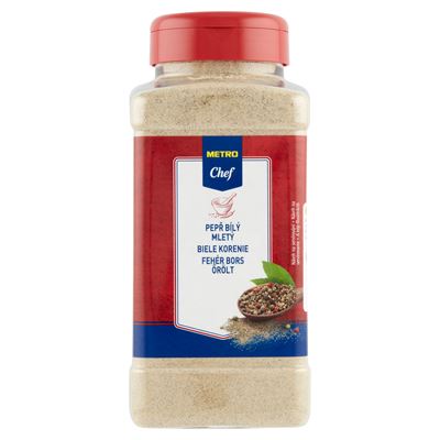 METRO Chef Őrölt Fehér Bors 550 g