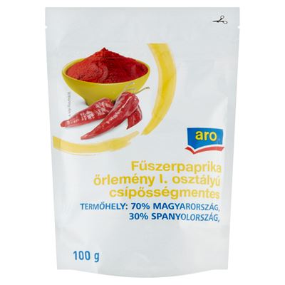 aro Csemege Fűszerpaprika Őrlemény 100 g