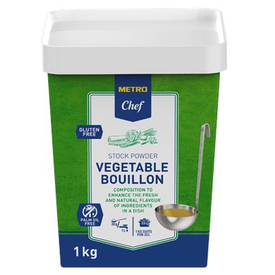 METRO Chef Zöldség Bouillon por 1kg