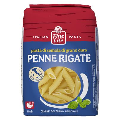 Fine Life Penne Rigate Tészta 500 g