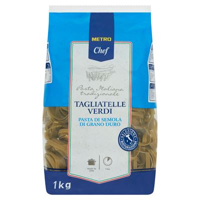 METRO Chef Spenótos Durum Száraztészta 1 kg