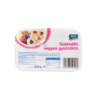 aro Sütésálló Dzsem Vegyes Ízben 500 g
