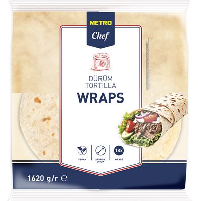METRO Chef Dürüm Tortilla 30 cm 18 x 90 g