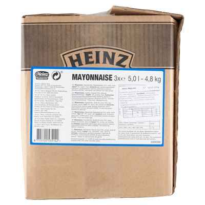HEINZ Zacskós Majonéz 3 x 5 l