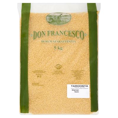DON FRANCESCO Tarhonya Durum Száraztészta 5 kg