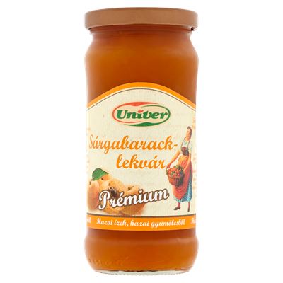 Univer Prémium Sárgabaracklekvár 6 x 300 g