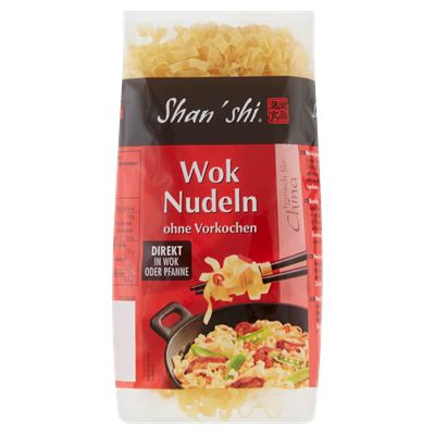 Shan Shi Wok Tészta 2 Tojásos Durum Száraztészta 10 x 250 g