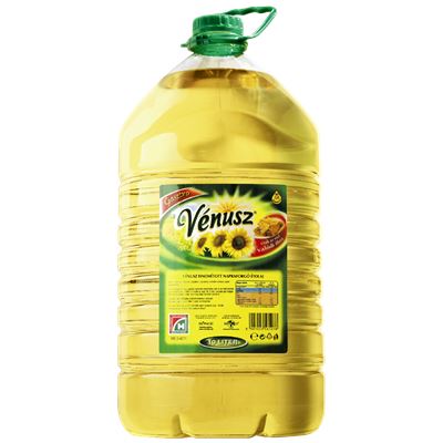 Vénusz 100 % Első Préselésű Finomított Napraforgó - Étolaj 2 x 10 l