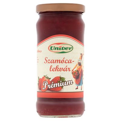 Univer Prémium Szamóca Lekvár 6 x 300 g