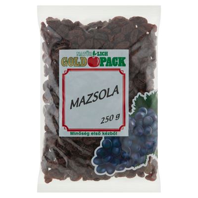 Gold Pack mazsola 250 g