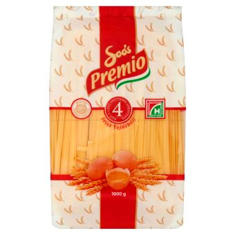 Soós Premio Házi Jellegű Szélesmetélt 4 Tojásos Száraztészta 1 kg